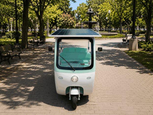 MOTOS CON PANELES SOLARES